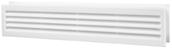 Double ventilation grid for door
