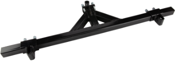 Bracket for mounting two ditchers.