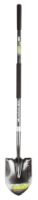 Round Shovel with Fiberglass Handle / L[mm]: 1480