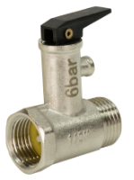 Safety Valve for Boiler 1/2 FI-FE 6bar