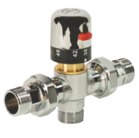Thermostatic Mixing Valve with Hollender 3/4