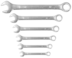 Combination Spanner 6 Pcs