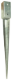 Recessed Casing for Wooden Post