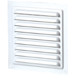White metallic grid