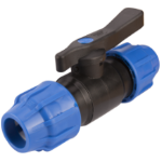 Compression ball valve