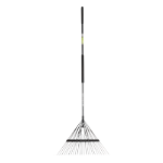 Flexible Adjustable Rake with Fiberglass Handle