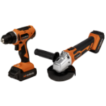 Angle Grinder and Screwdriver Kit
