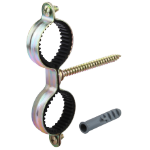 Double Pipe Clamp with Screw
