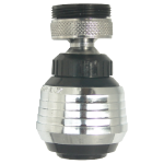 Flexible Faucet Sprayer Dual Joint ABS Black