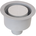 Air Trap with Bottom Drain Pipe